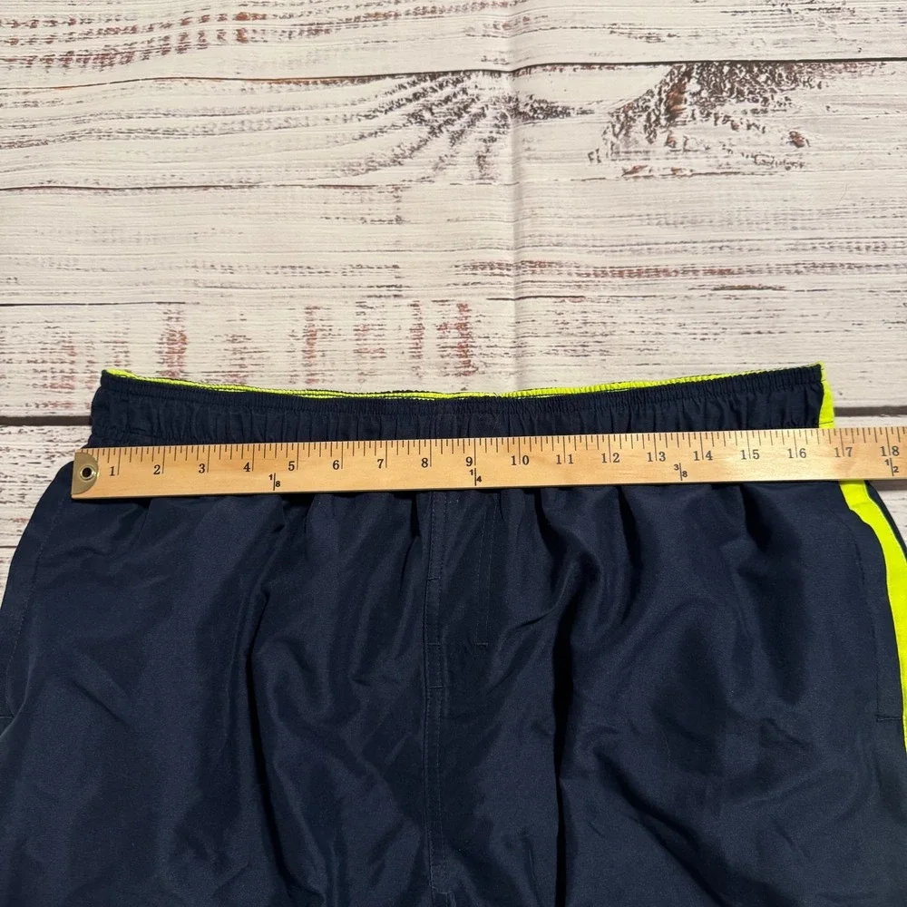 Vintage 00s Nike Swim‎ Trunks Hybrid Shorts Blue and Green Men's Size XXL